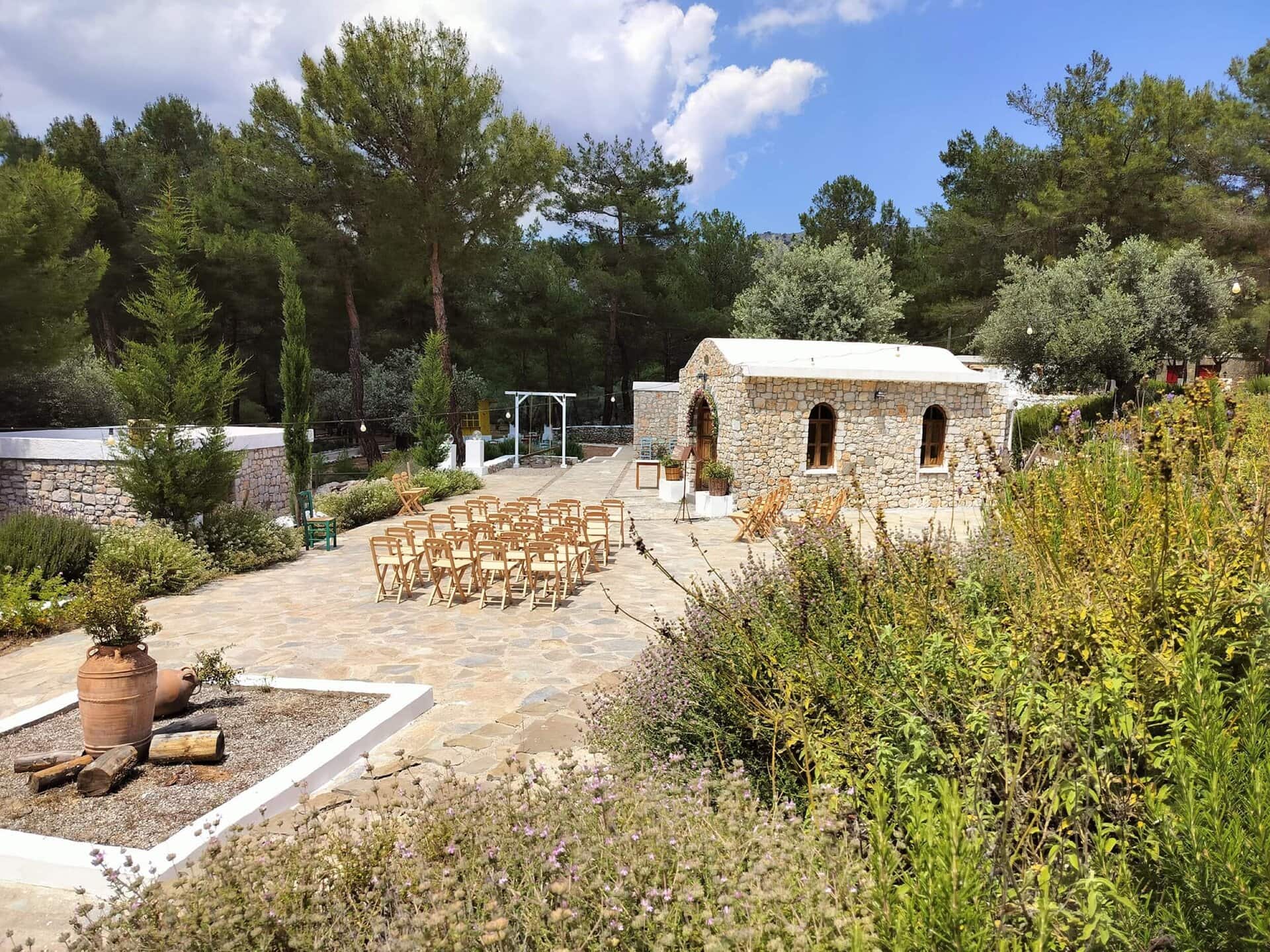 Hidden Village wedding Rhodes