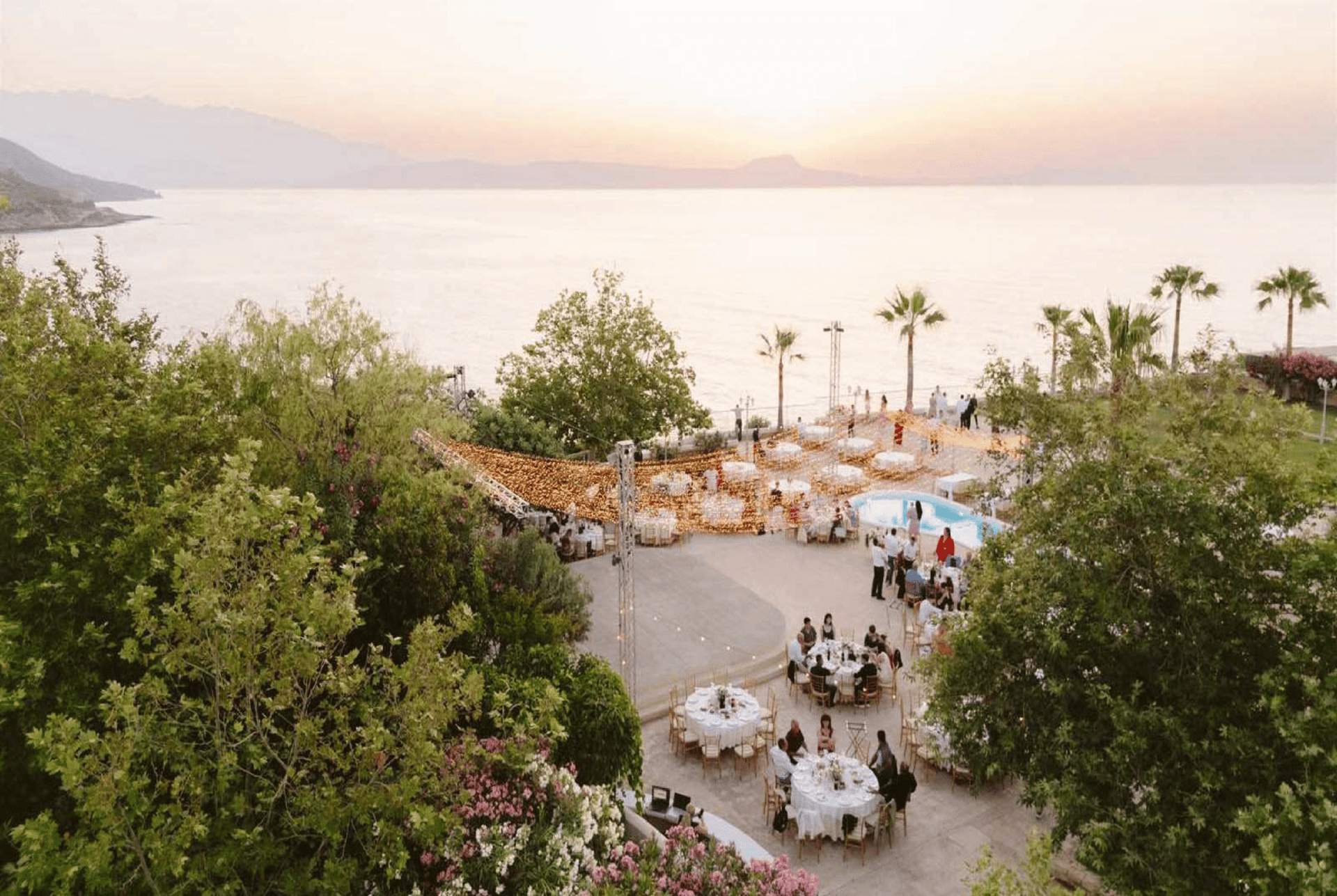 Crete Wedding Venues - Wedding Abroad Destinations Crete Wedding Venues - The breathtaking Cliff, for private weddings in Crete.
