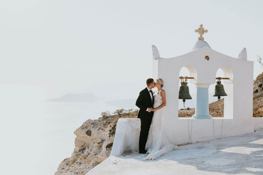 Touch of Pink - Santorini Gem Wedding