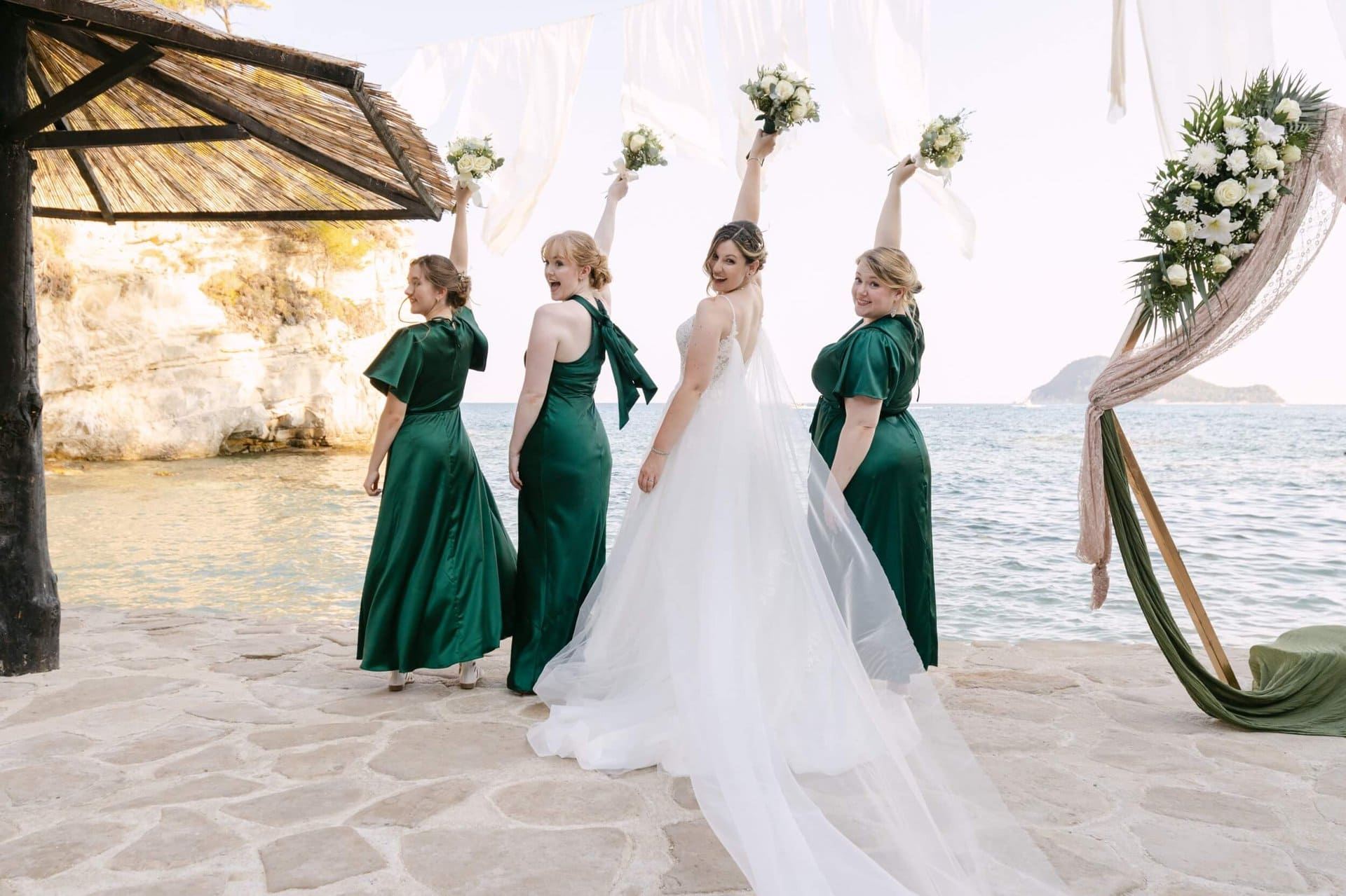 Steph and Connor's Zakynthos Beach Wedding