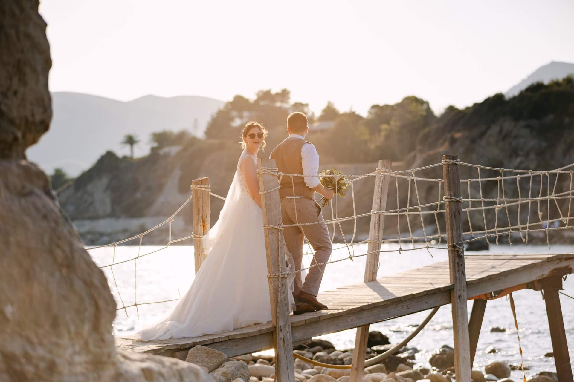 Steph and Connor's Zakynthos Beach Wedding