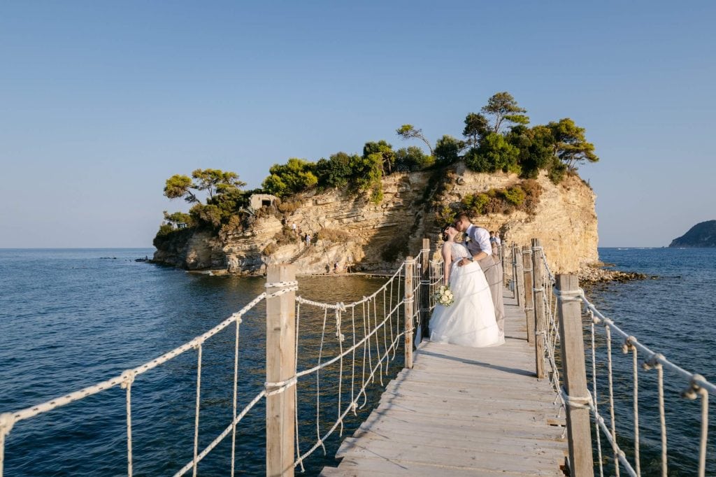Steph and Connor's Zakynthos Beach Wedding