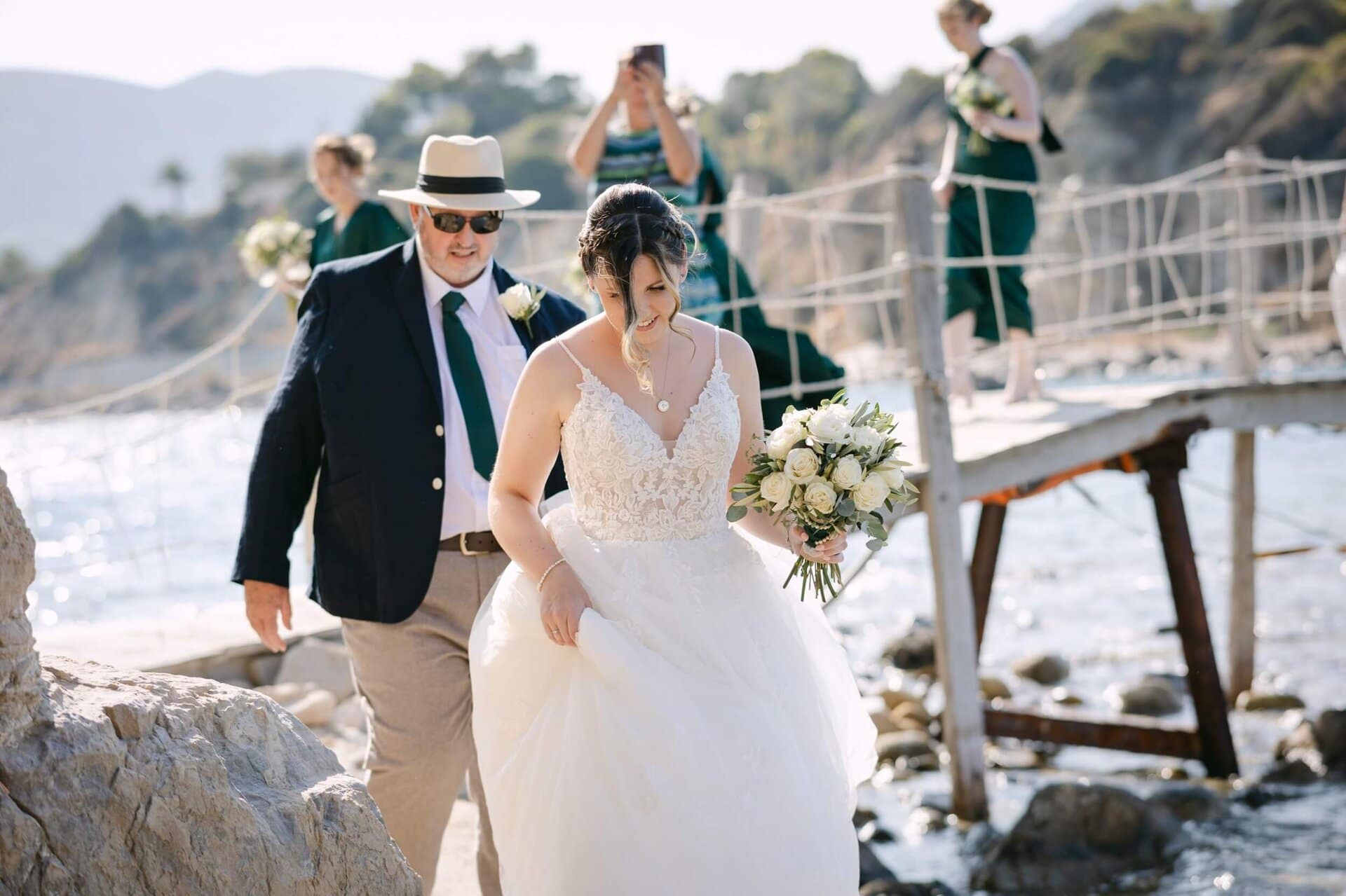 Steph and Connor's Zakynthos Beach Wedding